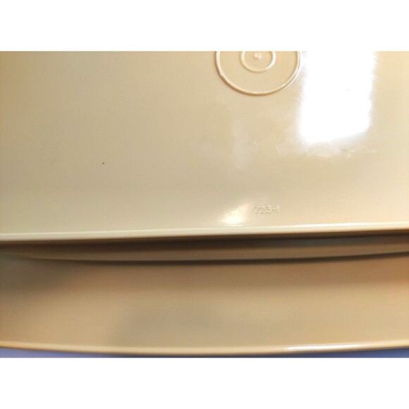 Vintage Tupperware Deviled Egg Keeper 723-3 Carrier & Lid 722-3 Egg Tray 665-4 - Picture 10 of 10